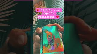 Message du Tarot❤️Ilelle vous appelle rapidement❤️ [upl. by Aneev67]