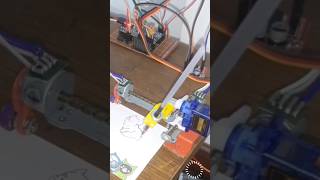 Arduino CNC machine arduino cncmachine arduinoproject [upl. by Ylrehc717]