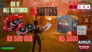 RX 580  Ryzen 5 3600 Fortnite Chapter 6 season 1 Ranked  DX 11 All Settings  Benchmark test 2024 [upl. by Ativahs]