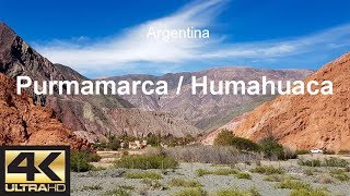 Argentine  Purmamarca Humahuaca Salinas Grandes  Drone 4K  2018 [upl. by Tawnya]