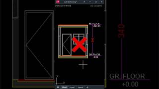 Make Auto Sections Instantly AutoCAD Hack cadsoftware autocadd [upl. by Yecnahc]