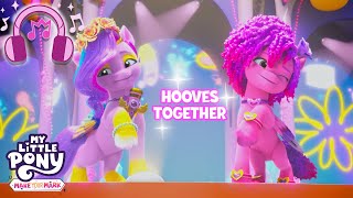 🎵 My Little Pony Make Your Mark  Hooves Together 💗🤝 Official Music Video  MLP Song [upl. by Laws547]