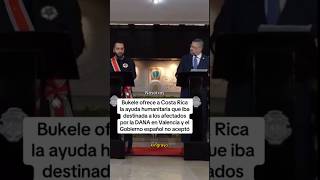 COSTA RICA OFRECE PERSONAL PARA AYUDAR A LOS AFECTADOS POR LA DANA PERO ESPAÑA LO RECHAZO😱INCREIBLE [upl. by Ashien931]