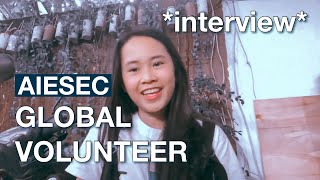 aiesec  global volunteer interview [upl. by Bridwell]