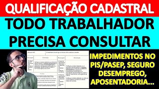 QUALIFICAÃ‡ÃƒO CADASTRAL  REGULARIZAÃ‡ÃƒO DE ERROS NO PISPASEP SEGURODESEMPREGO E APOSENTADORIA [upl. by Ylliw]