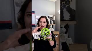 How to Use a Hol ee Roller Dog Toy onlinedogtraining dog puppytrainingtips [upl. by Wadell770]