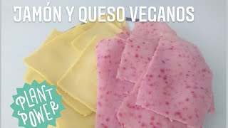 JAMÓN y QUESO VEGANO en FETAS  Recetas Vegetarian [upl. by Eissej]