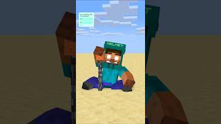 HELP Herobrine Concentrate friendship shorts trending anime [upl. by Ennaisoj562]