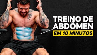 Treino de Abdômen Em Menos de 10 Minutos [upl. by Nava909]