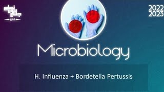 Revision of L2  Bordetella pertussisH influenza Vincet angina  Microbiology [upl. by Niobe]