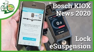 Bosch KIOX Neuheiten 2020 🚴 Vorstellung amp HandsOn 🆕 [upl. by Golter]