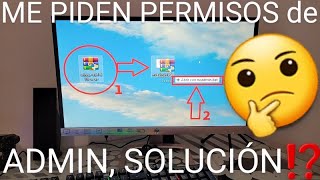 🚀💻 EJECUTAR PROGRAMAS SIN PERMISOS de ADMINISTRADOR WINDOWS 10 FÁCIL y RÁPIDO [upl. by Oruam804]