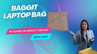 Baggit LapTop Bag  Review  Best for office amp college girls  Ayushi Women Empowerment [upl. by Rebeh739]