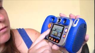 Vtech kidizoom duo camera review  showing the menu and features [upl. by Alliehs]