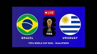 Brazil VS Uruguay  CONMEBOL World Cup Qualification Match Prediction [upl. by Annahsor]