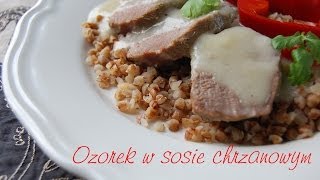 Ozorek w sosie chrzanowym  TalerzPokustv [upl. by Sitelc]