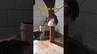 water purifier pre filter change satisfying yt trending viralvideo shorts [upl. by Grubb]