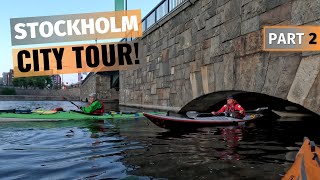 Top kayaking spots in central Stockholm Stockholmsnatta 23 Friluftsfrämjandet Norrviken [upl. by Kacy293]