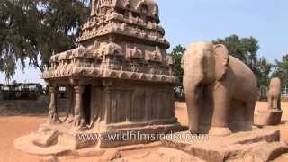 Mahabalipuram complex and Descent of the Ganges  best of Indian heritage [upl. by Atiken]