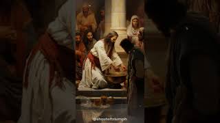 Jesus Washes His Disciples Feet  Biblical Stories Explained [upl. by Merridie951]