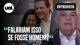 Márcio França sobre esposa vice de Haddad Para derrotar Bolsonaro Lúcia toparia até ser síndica [upl. by Fellows]