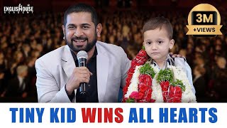 Tiny Kid Wins All Hearts ❤️  3Year Old Boy Receives Passionate Son Award  Public Speaking Skills [upl. by Witt]