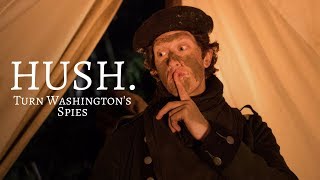 HUSH Turn Washingtons Spies Theme  TURN AMC [upl. by Onit325]