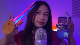 asmr most requested triggers on tiktok live 🍄 light tunnel potato lice check on wig and more [upl. by Baler]