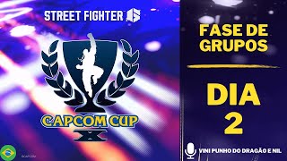 Capcom Cup X  Fase de Grupos  Dia 2 [upl. by Budd]