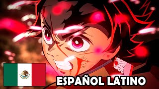 TANJIRO VS RUI CLIMAX  ESPAÑOL LATINO OFICIAL [upl. by Einalem627]