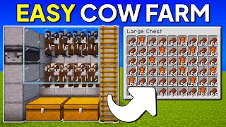 Minecraft Cow Farm 121 [upl. by Nira]