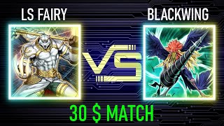 ITA FINALE TWR edison format vol2  LS fairy vs Blackwing  30 € match  Dueling Book [upl. by Nwahsan]