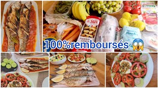 RETOUR DE COURSE 1 SEMAINE idées repas rapide et complet تقضية الأسبوع، وجبة كاملة سهلة [upl. by Nohs919]