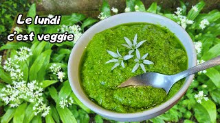 PESTO À LAIL DES OURS le meilleur pesto au monde [upl. by Eidac]