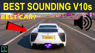 EVERY V10 Engine Sound In Forza Horizon 5 l Best Sounding Cars In FH5 [upl. by Absalom]