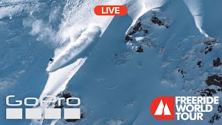 GoPro LIVE Freeride World Tour 2024  Fieberbrunn Austria [upl. by Smitt228]