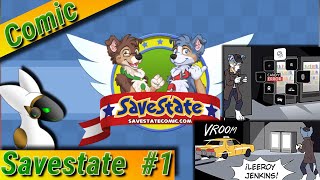 ¡Un comic con referencias a videojuegos Savestate 1 [upl. by Saundra816]