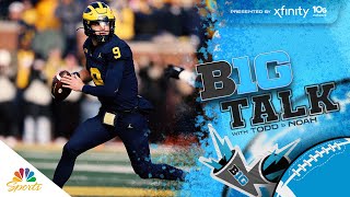 Michigan vs Iowa Big Ten Championship preview  Big Ten Talk  NBC Sports [upl. by Nirraj]