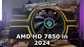 La GPU de la Playstation 4 AMD HD 7850 en 2024 [upl. by Katie]