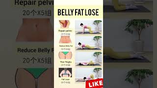 Belly fat loss exercise at homefityougabellyfat [upl. by Sethrida]