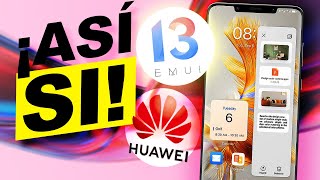 EMUI 13 es OFICIAL Huawei CAMBIA TODO [upl. by Nwaf970]