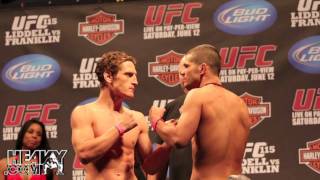 UFC 115 Liddell vs Franklin Weigh In Highlights [upl. by Beniamino]