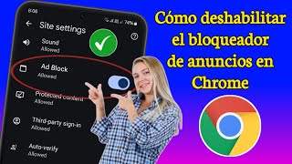 Deshabilite el bloqueador de anuncios en Google Chrome nuevo método 2024 [upl. by Adnohsar407]