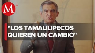 El pueblo de Tamaulipas me eligió su gobernador Américo Villarreal [upl. by Siraj]