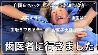 【障がい者歯科】病院嫌いの息子の歯医者【自閉症】 [upl. by Aicel]