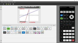 TI84 grafieken Hoe los je een stelsel grafisch op [upl. by Ferullo]