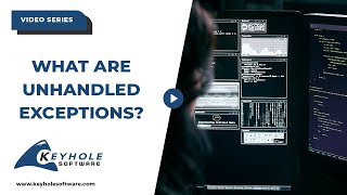 What are Unhandled Exceptions [upl. by Nodnorb80]