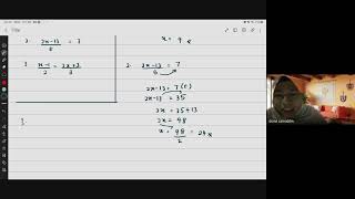 Persamaan Linear persamaan serentak [upl. by Anerrol]