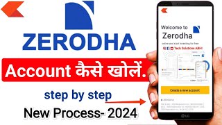 Zerodha Demat Account Opening online  zerodha account opening  How to Open Account in Zerodha [upl. by Rexer]