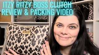 Itzy Ritzy Changing Clutch Review amp Packing Video [upl. by Analaf]